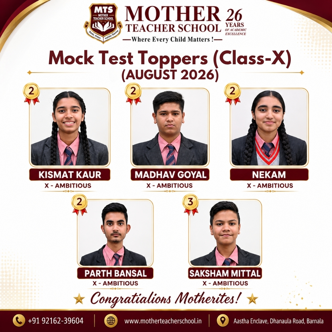 Mother Teacher School Barnala